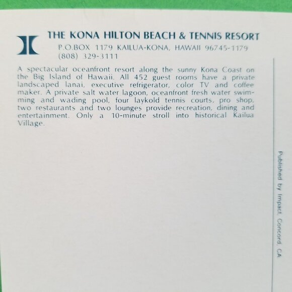 Vintage 2 Blank Postcards from Hawaii and Maui - Picture 3 of 6